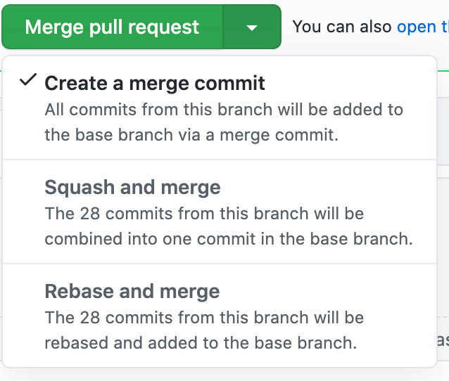 merge commit